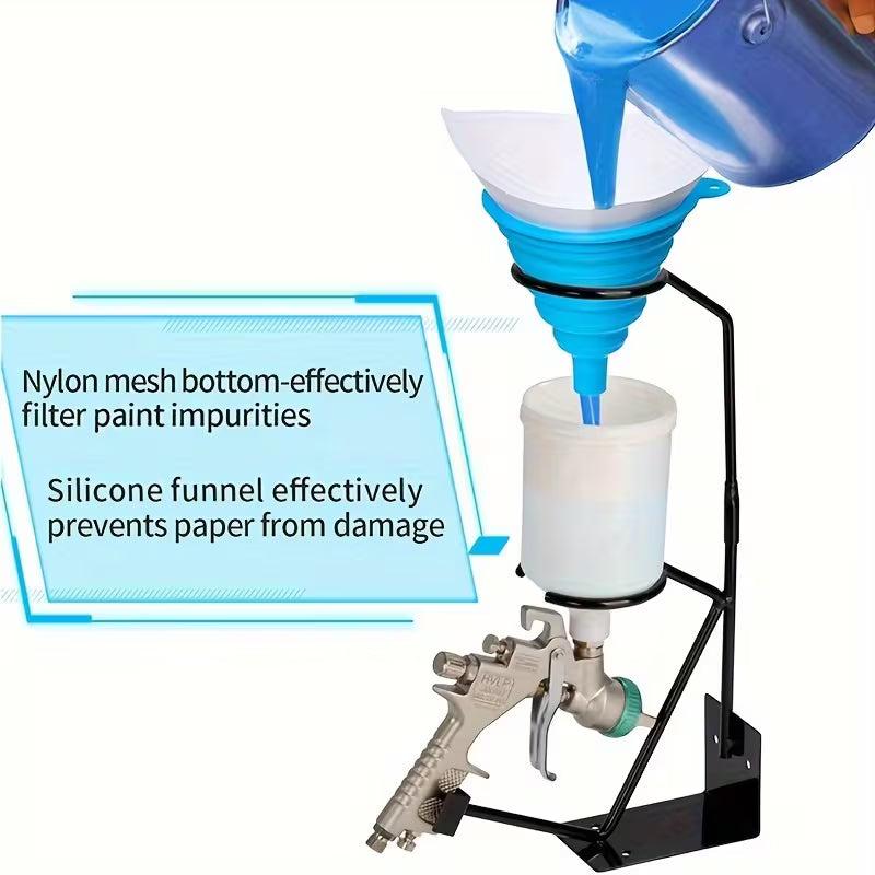 Professional Paper Paint Filter Funnel Set – 50 pcs