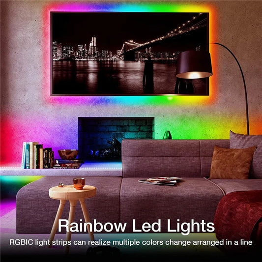 RGBIC Dreamcolor LED Strip – USB 5V, Chase Effect, Flexible Light Ribbon