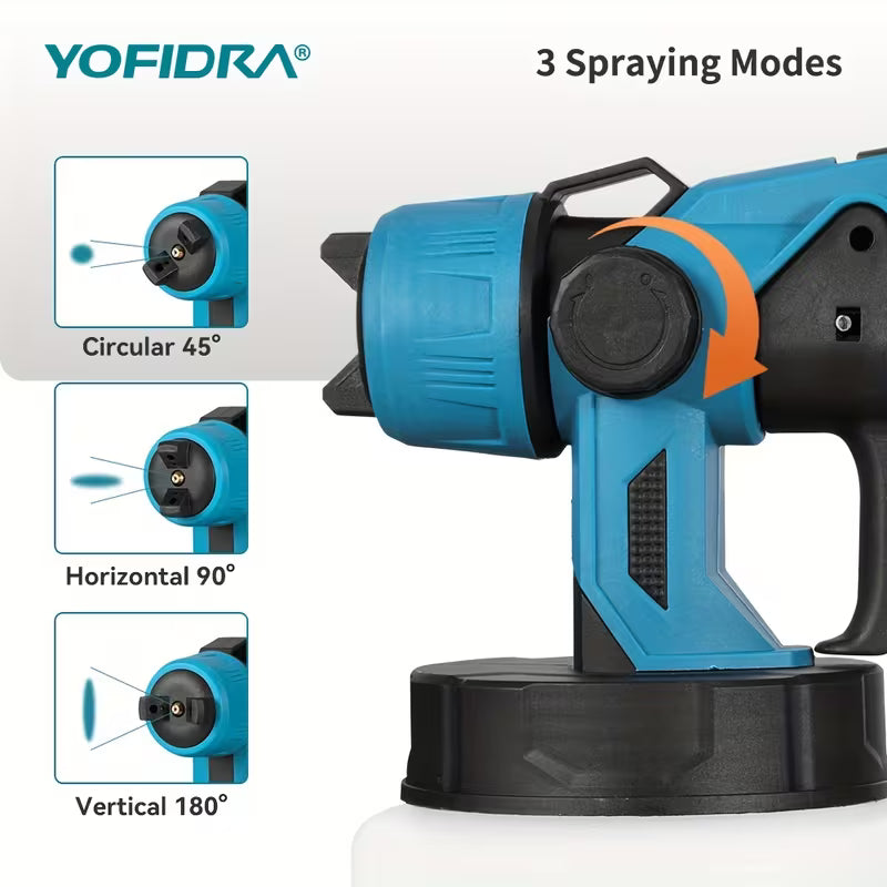 Professional Cordless Paint Spray Gun