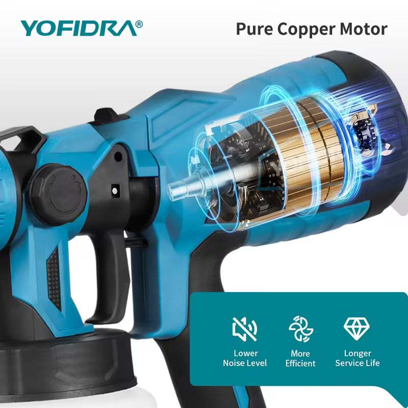Professional Cordless Paint Spray Gun
