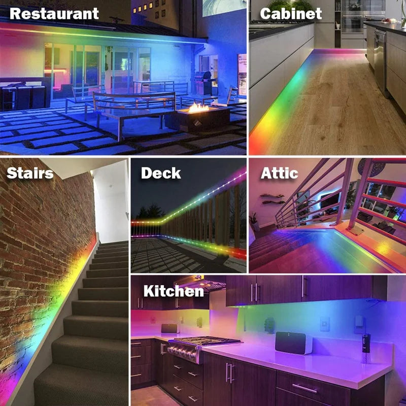 RGBIC Dreamcolor LED Strip – USB 5V, Chase Effect, Flexible Light Ribbon