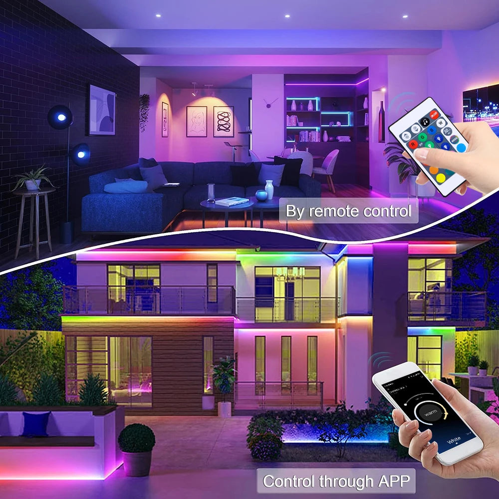 RGBIC Neon Rope Light – Ultra Long 30M/40M, APP & Music Sync Control