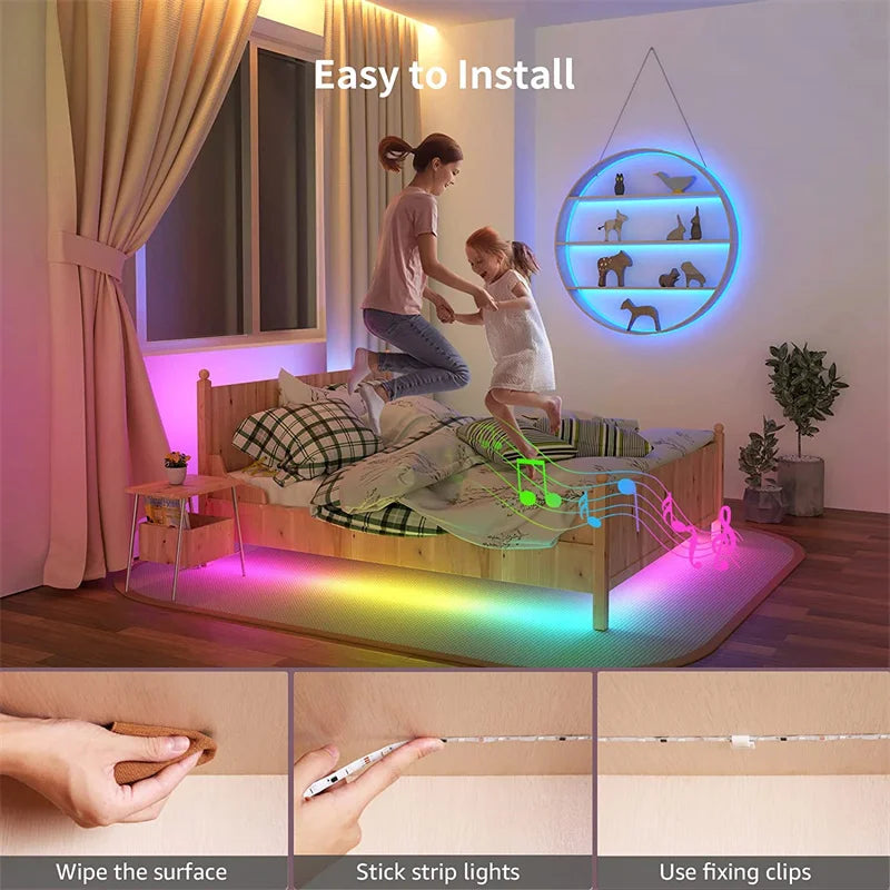 RGBIC Dreamcolor LED Strip – USB 5V, Chase Effect, Flexible Light Ribbon