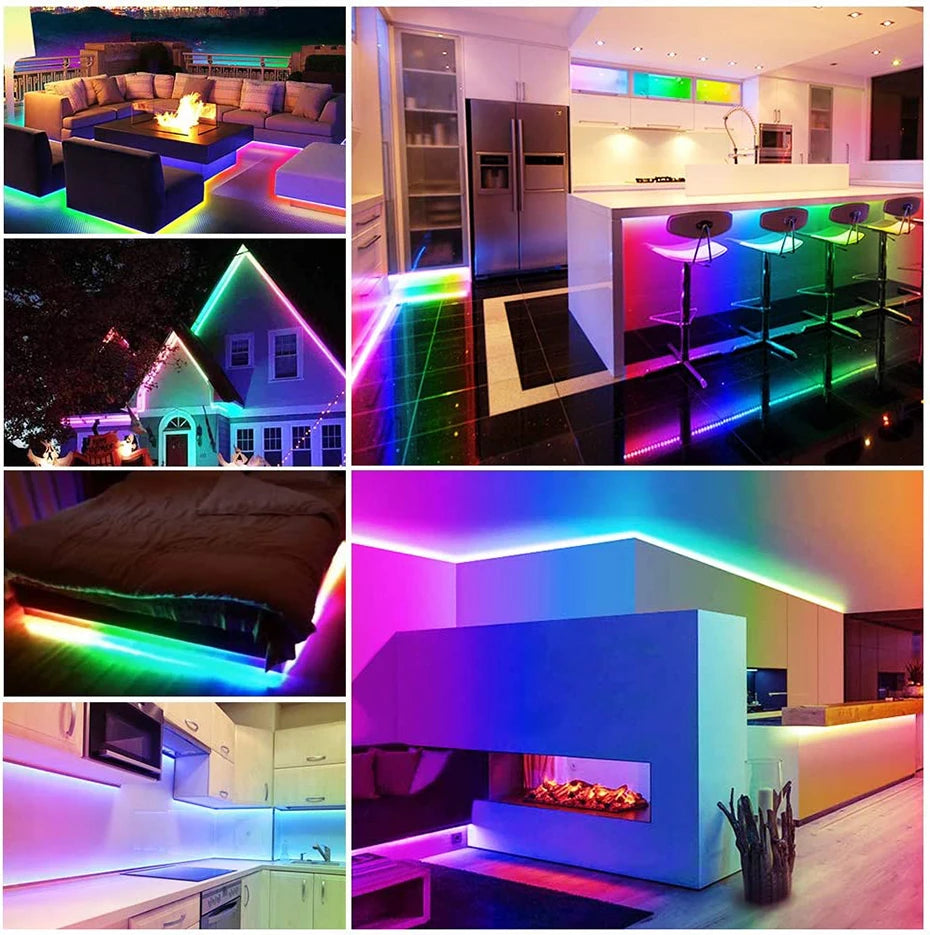 RGBIC Neon LED Strip – USB/BT, 3M/5M