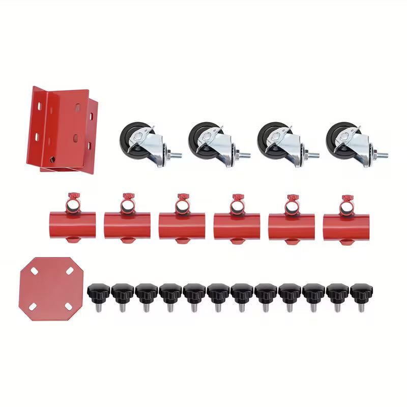Multi-Panel Vehicle Painting Stand