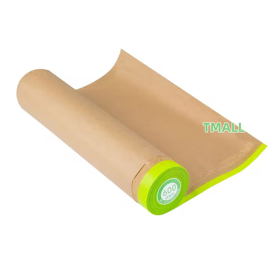 Pre-Cut Automotive Masking Paper with Tape