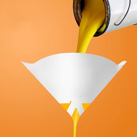 Professional Paper Paint Filter Funnel Set – 50 pcs