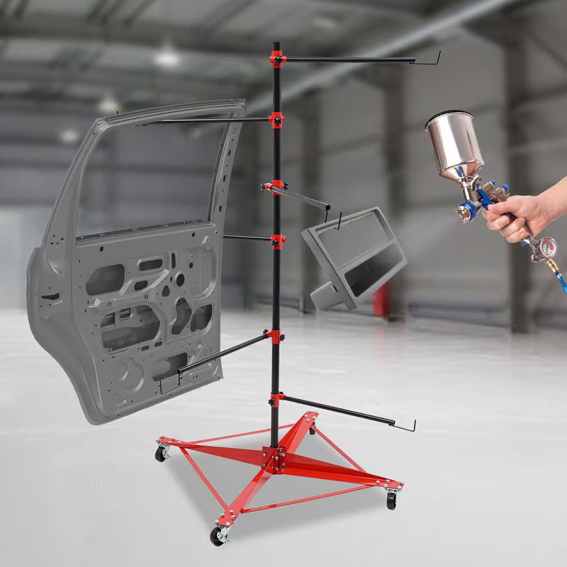 Multi-Panel Vehicle Painting Stand