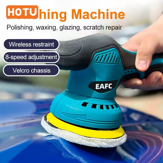 HOTU Cordless Polisher 5500 RPM – 8-Speed