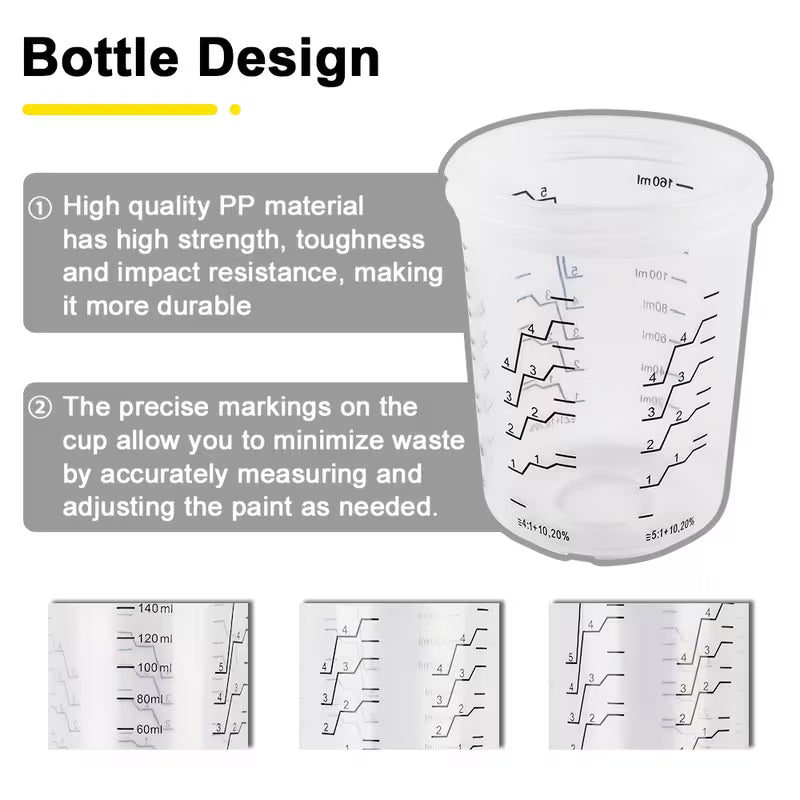 HVLP Spray Gun Disposable Cup System Set