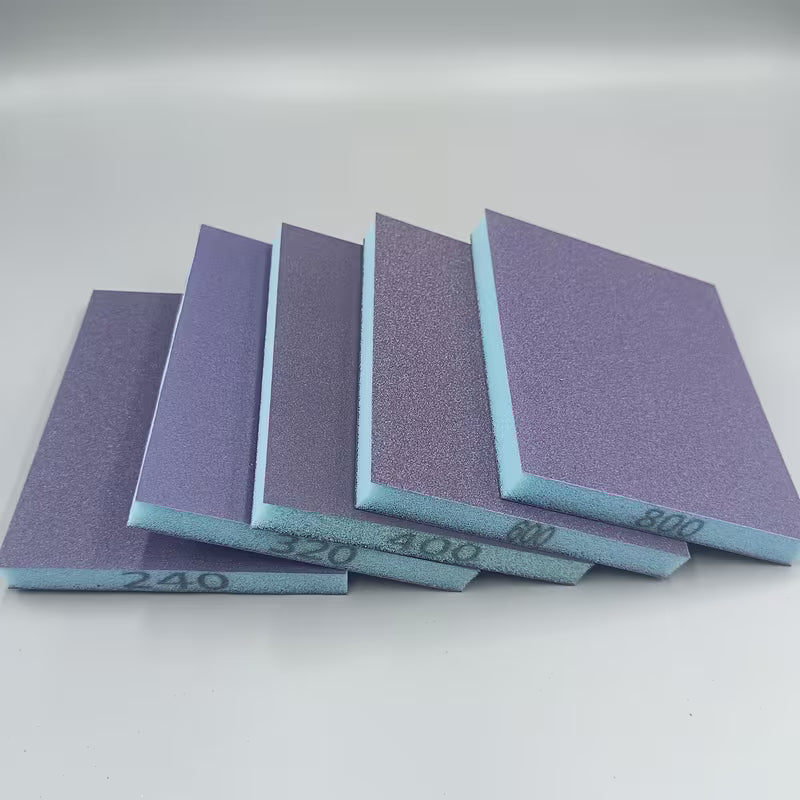 30-Piece Double-Sided Sandpaper Set (60–800 Grit)